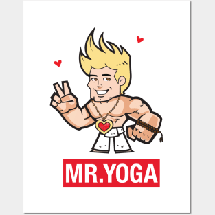 Mr.Yoga Posters and Art